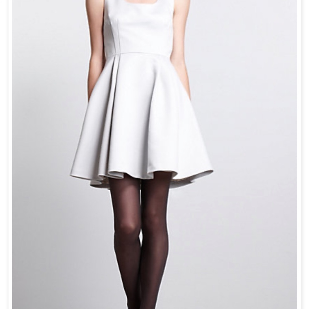 Alexandra Grecco silver dress-Anthropologie